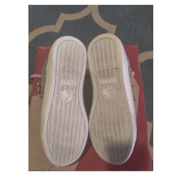 USED Billy Footwear Women Sneaker Mid Top Zip Up Rose Adaptive Size 6 W RY1444 - Picture 8 of 8